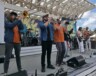 Le groupe lors de l’une de leurs représentations sur une des scènes du festival de FOTR. — Photo Oscar Aguirre